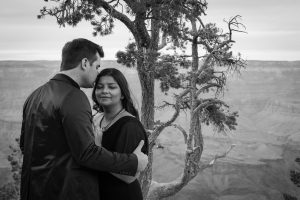 photographe destination, photo de couple à Grand Canyon